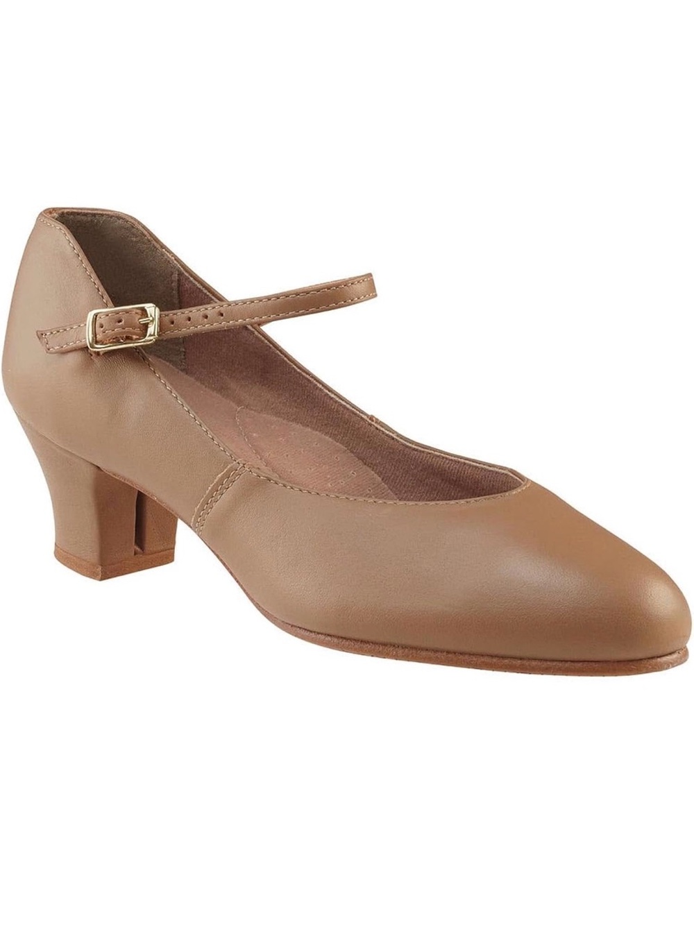 NEW in Box - Capezio Jr. Footlight Character Shoe in Caramel Women’s 8.5